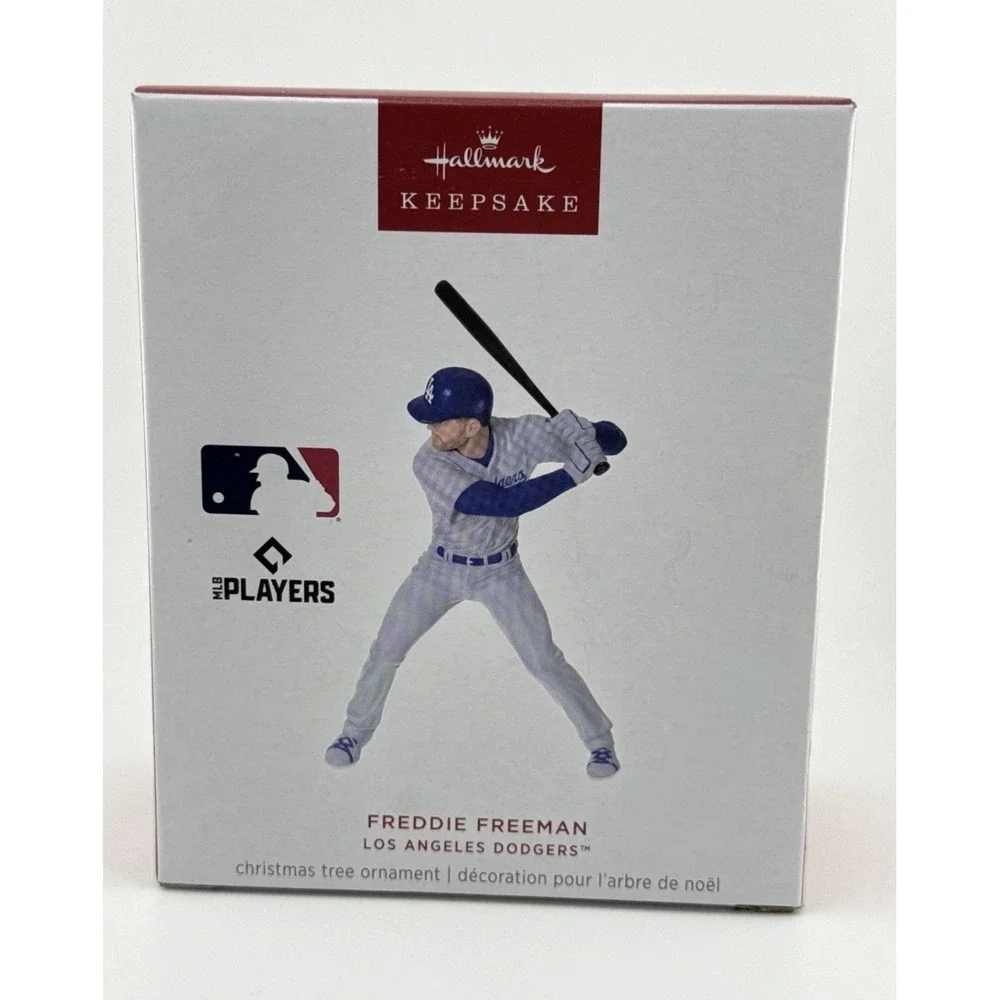 Freddie Freeman Los Angeles Dodgers 2025 Hallmark Keepsake Christmas Ornament
